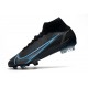 Nike Bota Mercurial Superfly 8 Elite FG Negro Gris Hierro