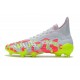 Botas de Fútbol adidas Predator Freak FG Blanco Rosa Volt