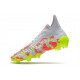 Botas de Fútbol adidas Predator Freak FG Blanco Rosa Volt