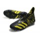 Botas de Fútbol adidas Predator Freak FG Negro Amarillo