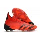 Botas de Fútbol adidas Predator Freak FG Rojo Negro Rojo Solar