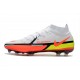 Bota Nike Phantom GT II Elite DF FG Blanco Carmesí Volt