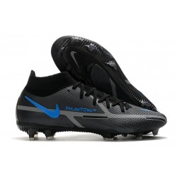 Bota Nike Phantom GT II Elite DF FG Negro Gris Hierro