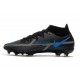 Bota Nike Phantom GT II Elite DF FG Negro Gris Hierro