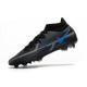 Bota Nike Phantom GT II Elite DF FG Negro Gris Hierro