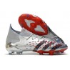 adidas Predator Freak.1 FG Plateado Metálico Negro Escarlata