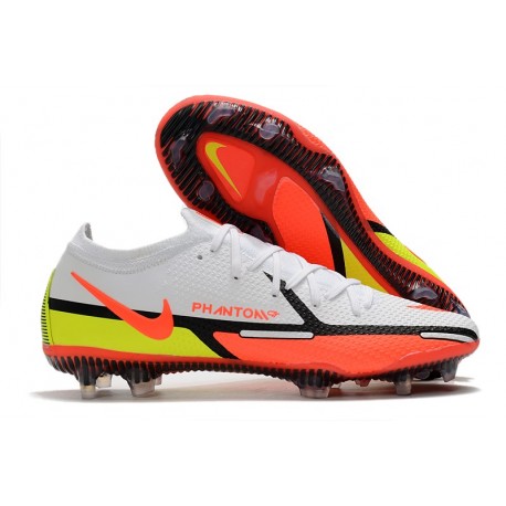 Bota Nike Phantom GT2 Elite FG Motivation Pack - Blanco Carmesí Volt