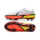 Bota Nike Phantom GT2 Elite FG Motivation Pack - Blanco Carmesí Volt