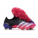 Bota adidas Predator Freak.1 Low FG Negro Blanco Rosa