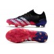 Bota adidas Predator Freak.1 Low FG Negro Blanco Rosa