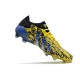 Bota adidas Predator Freak.1 Low FG X-Men Wolverine - Amarillo Fluor Plateado Metálico Negro