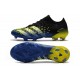 Bota adidas Predator Freak.1 Low FG Azul Negro Blanco Amarillo Solar