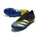 Bota adidas Predator Freak.1 Low FG Azul Negro Blanco Amarillo Solar