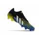 Bota adidas Predator Freak.1 Low FG Azul Negro Blanco Amarillo Solar