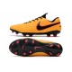 Zapatillas Nike Tiempo Legend VIII Elite FG - Naranja Negro