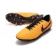 Zapatillas Nike Tiempo Legend VIII Elite FG - Naranja Negro