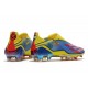 Zapatillas adidas X Ghosted + FG X-Men Azul Rojo Amarillo Fluor