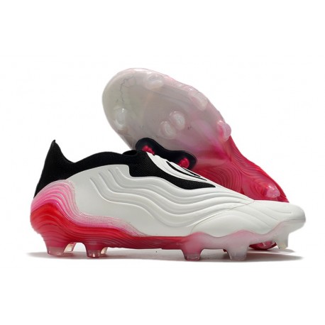 Bota de Fútbol adidas Copa Sense+ FG Blanco Rosa