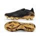 Bota de Fútbol adidas Copa Sense+ FG Negro Blanco Dorado Metallic