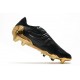 Bota de Fútbol adidas Copa Sense+ FG Negro Blanco Dorado Metallic