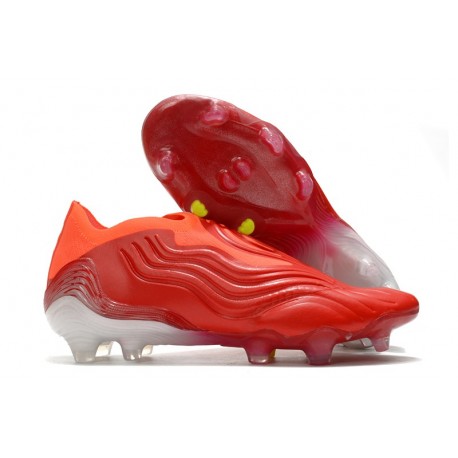 Bota de Fútbol adidas Copa Sense+ FG Rojo Blanco Rojo Solar