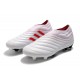 adidas Botas de Futbol Copa 19+ FG Blanco Rojo