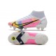 Nike Mercurial Superfly 8 Elite SG PRO AC Blanco Platino Rosa