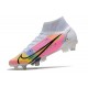 Nike Mercurial Superfly 8 Elite SG PRO AC Blanco Platino Rosa