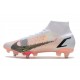 Nike Mercurial Superfly 8 Elite SG PRO AC Blanco Negro Carmesí