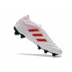 adidas Botas de Futbol Copa 19+ FG Blanco Rojo