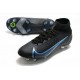 Nike Mercurial Superfly 8 Elite SG PRO AC Negro Gris Hierro