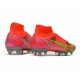 Nike Mercurial Superfly 8 Elite SG PRO AC Carmesi Plateado Metalizado