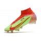 Nike Mercurial Superfly 8 Elite SG PRO AC Verde Rojo