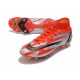 Nike Mercurial Superfly 8 Elite SG PRO Chile Rojo Negro Blanco Naranja