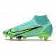 Nike Mercurial Superfly 8 Elite SG PRO AC Turquesa Lima