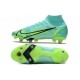 Nike Mercurial Superfly 8 Elite SG PRO AC Turquesa Lima