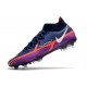 Bota Nike Phantom GT II Elite DF FG Azul Marino Blanco Morado