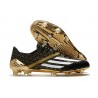 Adidas F50 Ghosted Adizero HT FG Negro Blanco Oro