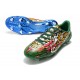 Adidas F50 Ghosted Adizero HT FG Azul Verde Rojo