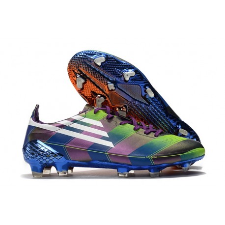 Adidas F50 Ghosted Adizero HT FG Violeta Naranja Azul