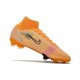 Nike Bota Mercurial Superfly 8 Elite FG Naranja Negro