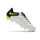 Nike Tiempo Legend 9 Elite FG Blanco Gris Humo Oscuro Negro Amarillo