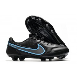 Nike Botas Hombre Tiempo Legend 9 Elite FG Negro Gris Hierro