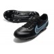 Nike Botas Hombre Tiempo Legend 9 Elite FG Negro Gris Hierro