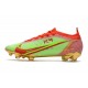 Nike Mercurial Vapor 14 Elite FG Verde Rojo Oro