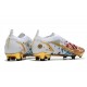 Nike Mercurial Vapor 14 Elite FG Blanco Oro Azul Rojo