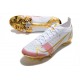 Nike Mercurial Vapor 14 Elite FG Blanco Oro Rosa