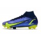 Nike Bota Mercurial Superfly 8 Elite FG Zafiro Volt Azul Vacío