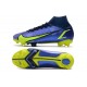 Nike Bota Mercurial Superfly 8 Elite FG Zafiro Volt Azul Vacío