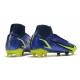 Nike Bota Mercurial Superfly 8 Elite FG Zafiro Volt Azul Vacío